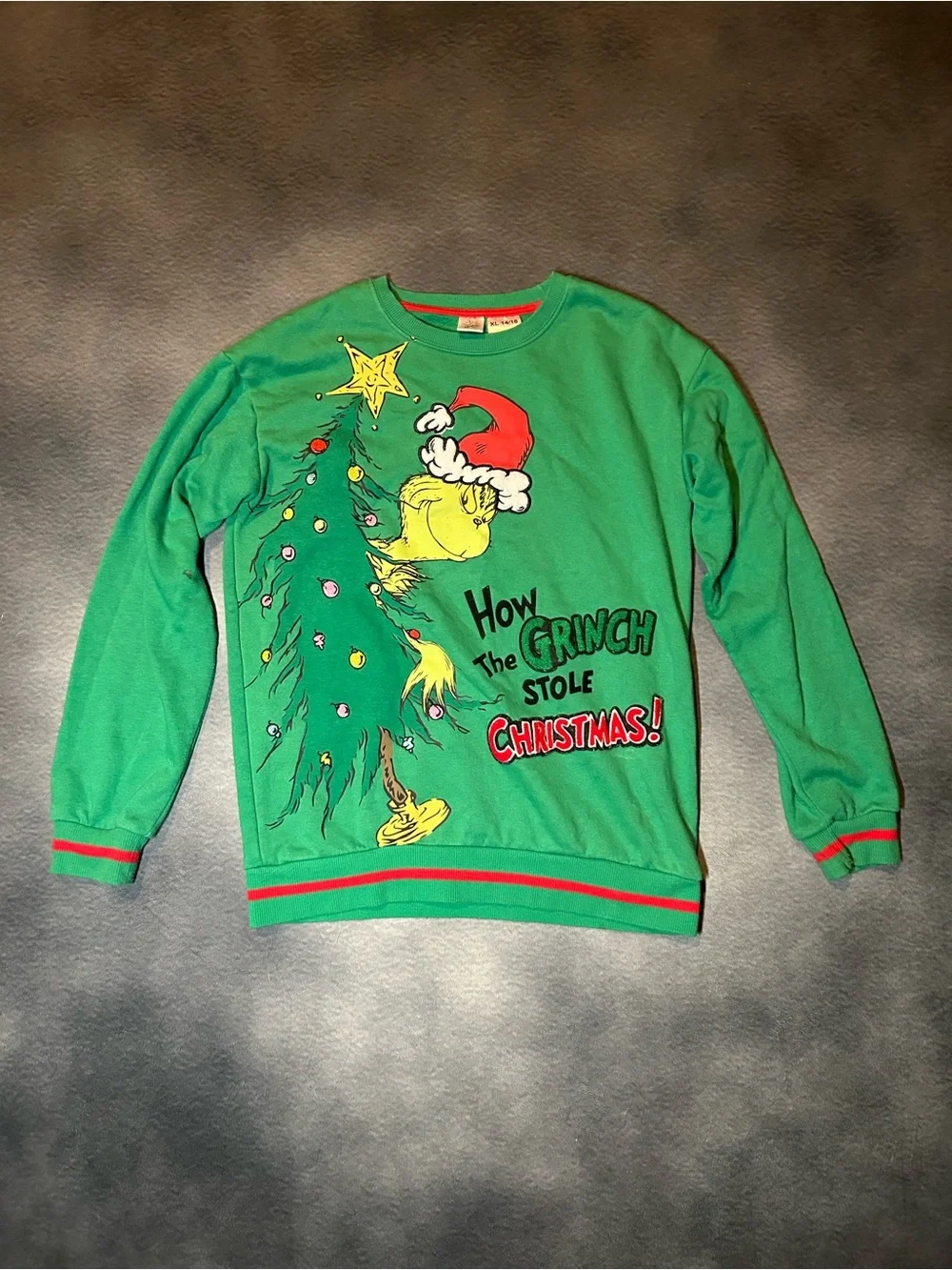 The Grinch Green Kids' Holiday Sweater